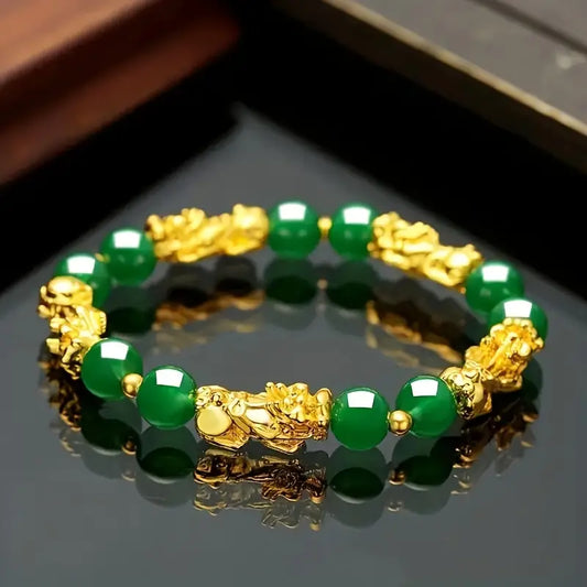 PULSERA FENG SHUI ESMERALDA